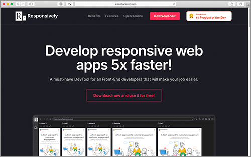 レスポンシブの確認がこれで快適に!複数のスクリーンサイズで同時に確認できる無料ツール -Responsively App