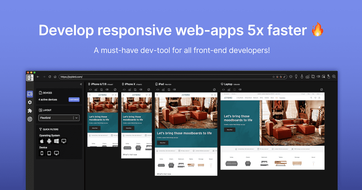 Responsively App - A Web Developer's Browser